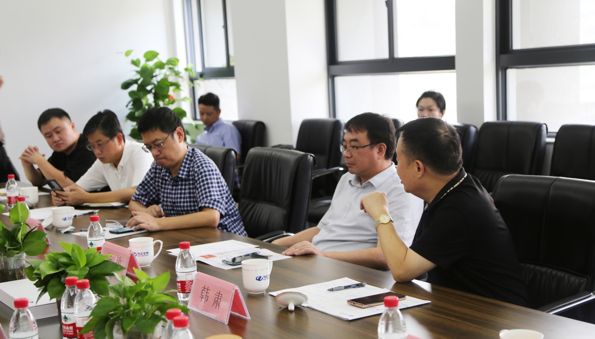 芜湖市弋江区领导一行莅临伟德国际1946官网考察指导 (6).jpg 芜湖市弋江区领导一行莅临伟德国际1946官网考察指导 (6).jpg